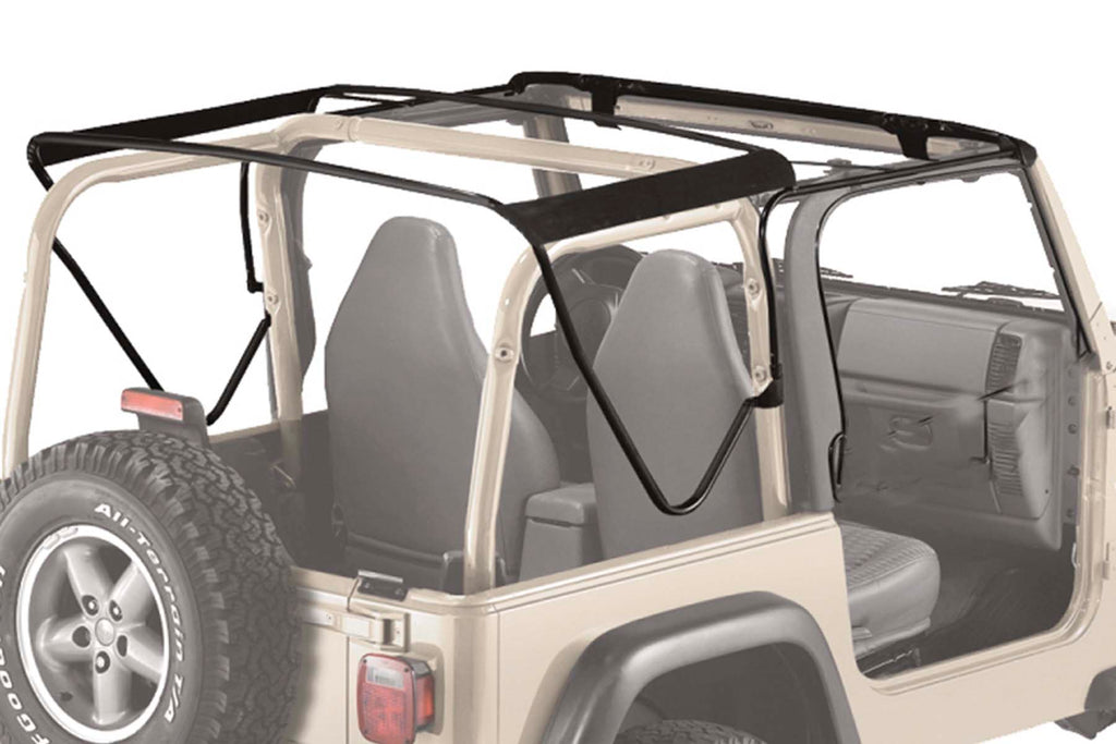 Bestop 55002-01 OE Style Replacement Bow & Frame Hardware Kit for Select Jeep Wrangler