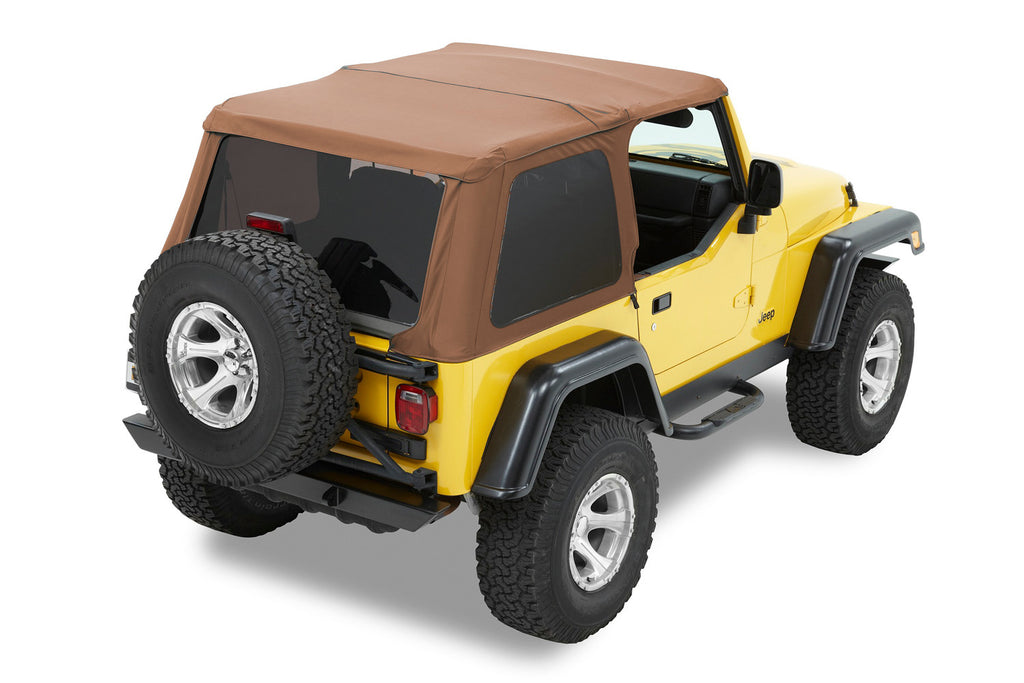 Bestop 56820-37 Trektop(R) Slantback Soft Top for Jeep for Select Jeep Wrangler
