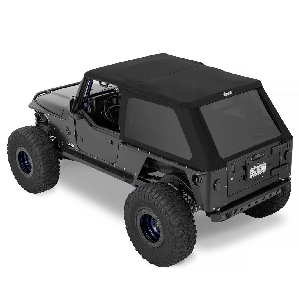 Bestop 56821-17 Trektop(R) Slantback Soft Top for Jeep for Select Jeep Wrangler