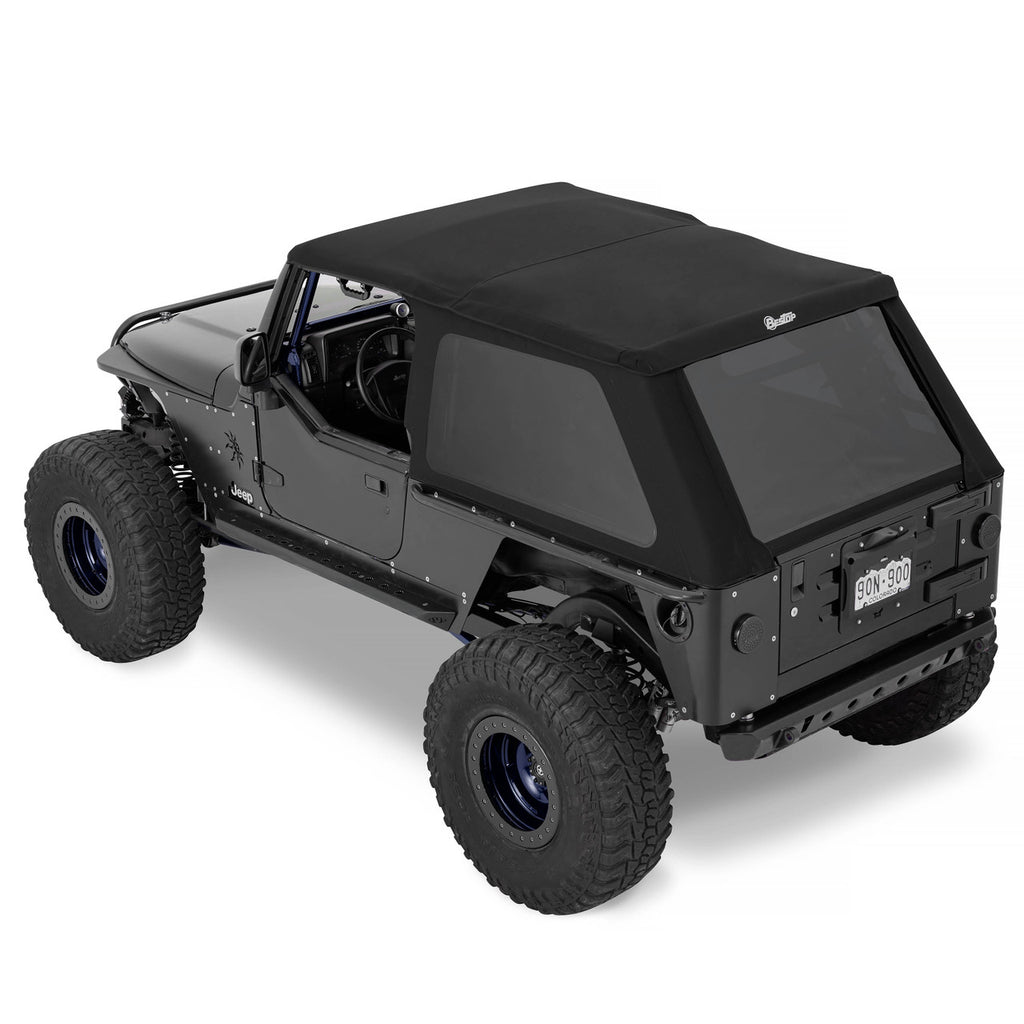 Bestop 56821-17 Trektop(R) Slantback Soft Top for Jeep for Select Jeep Wrangler