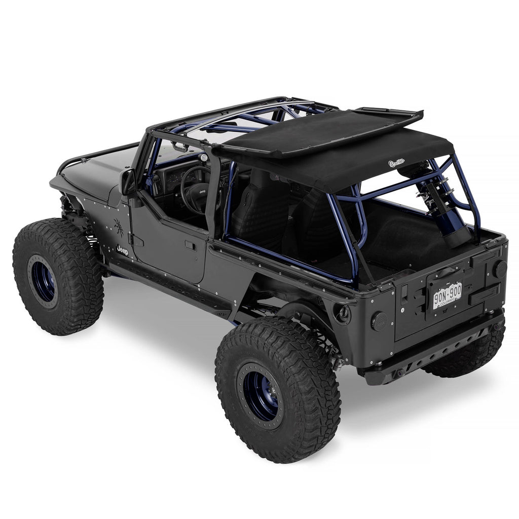 Bestop 56821-17 Trektop(R) Slantback Soft Top for Jeep for Select Jeep Wrangler