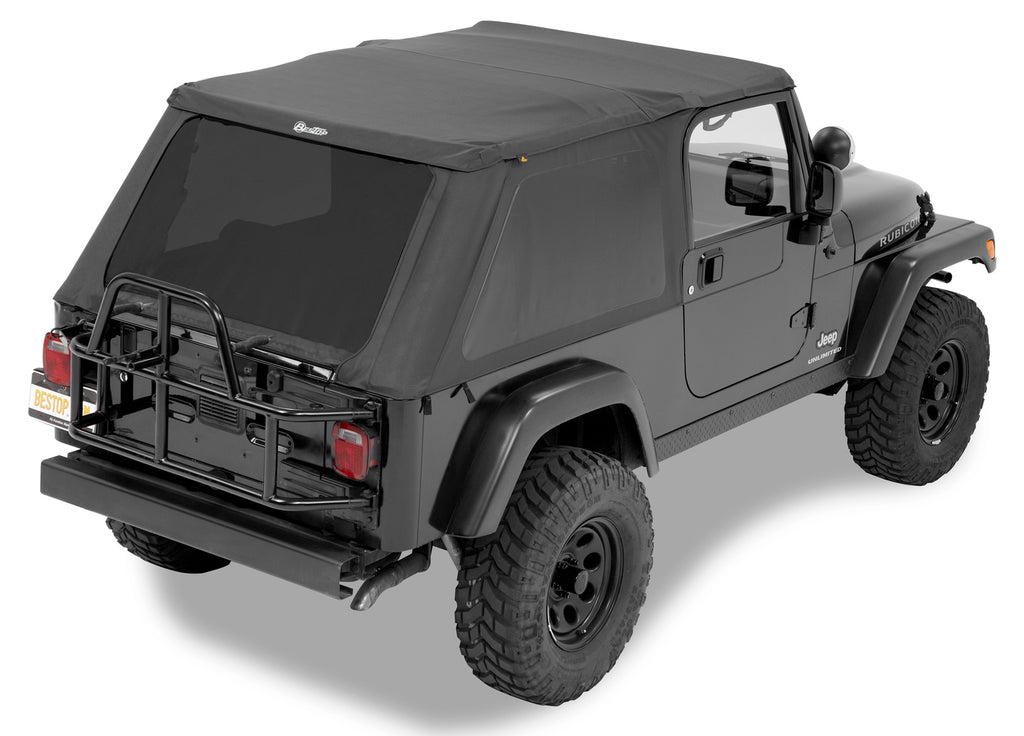 Bestop 56821-35 Trektop(R) Slantback Soft Top for Jeep for Select Jeep Wrangler