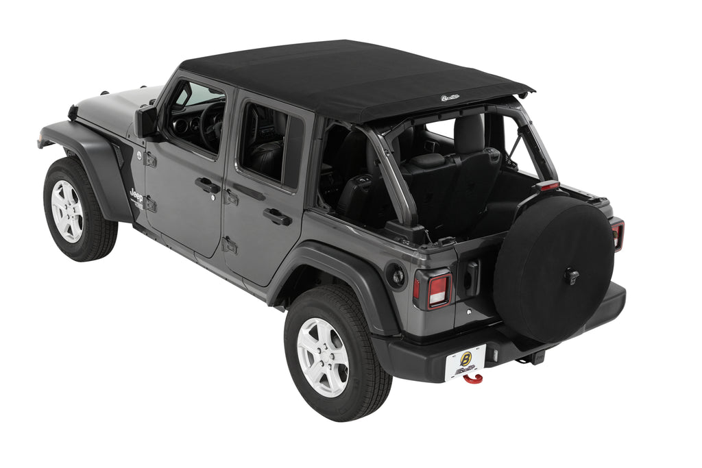 Bestop 56863-17 Trektop(R) Slantback Soft Top for Jeep for Select Jeep Wrangler