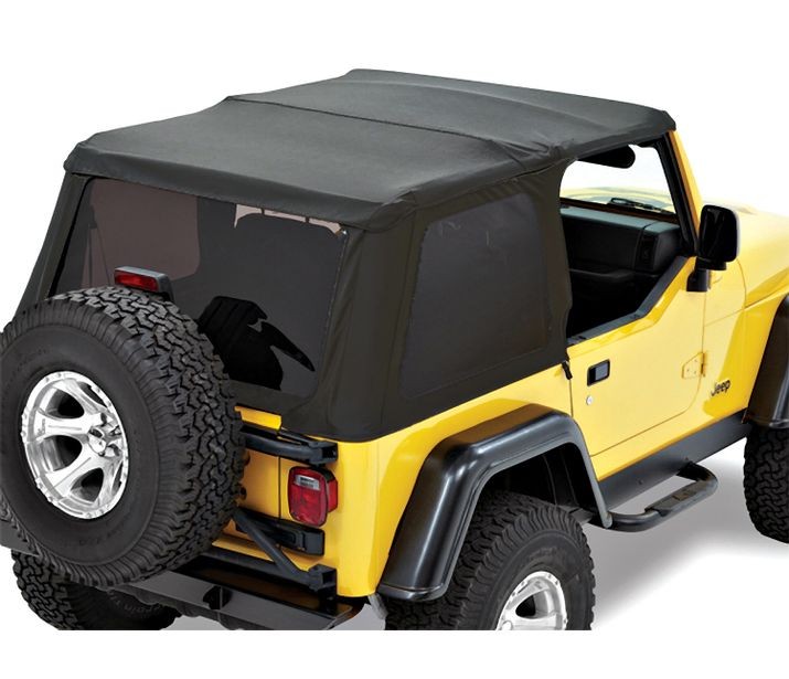 Bestop 56920-17 Trektop(R) Slantback Soft Top for Jeep for Select Jeep Wrangler