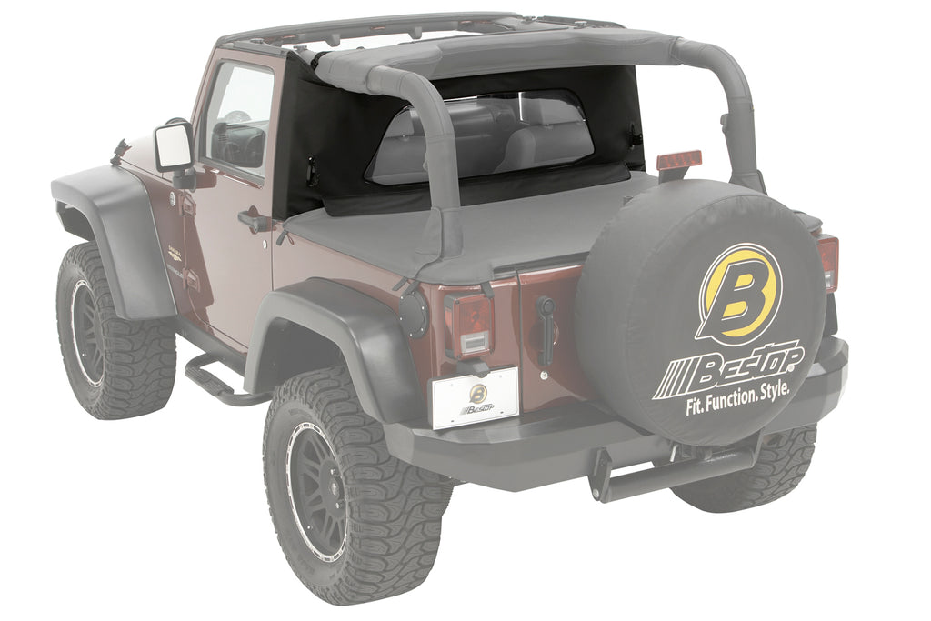 Bestop 80041-35 Wrap-Around Windjammer(TM) for Select Jeep Wrangler, Jeep Wrangler JK