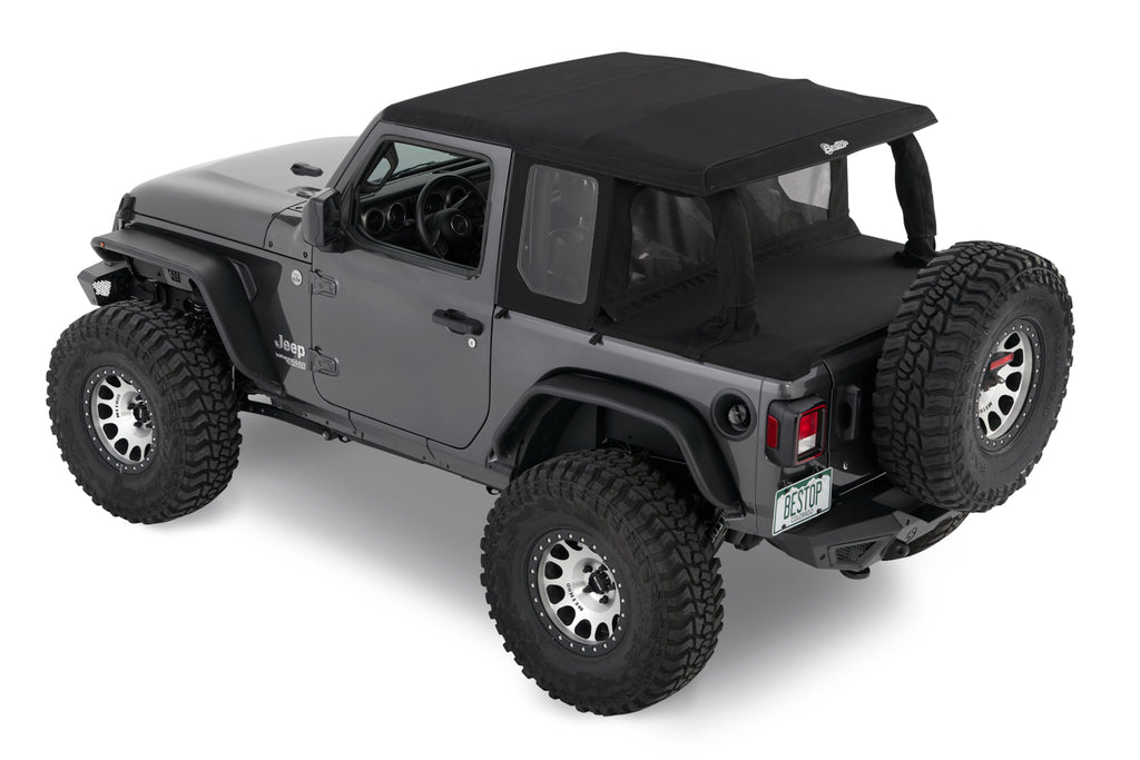 Bestop 80101-17 Halftop(TM) Soft Top Conversion Kit for Select Jeep Wrangler