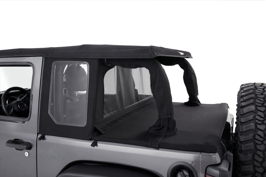Bestop 80101-35 Halftop(TM) Soft Top Conversion Kit for Select Jeep Wrangler