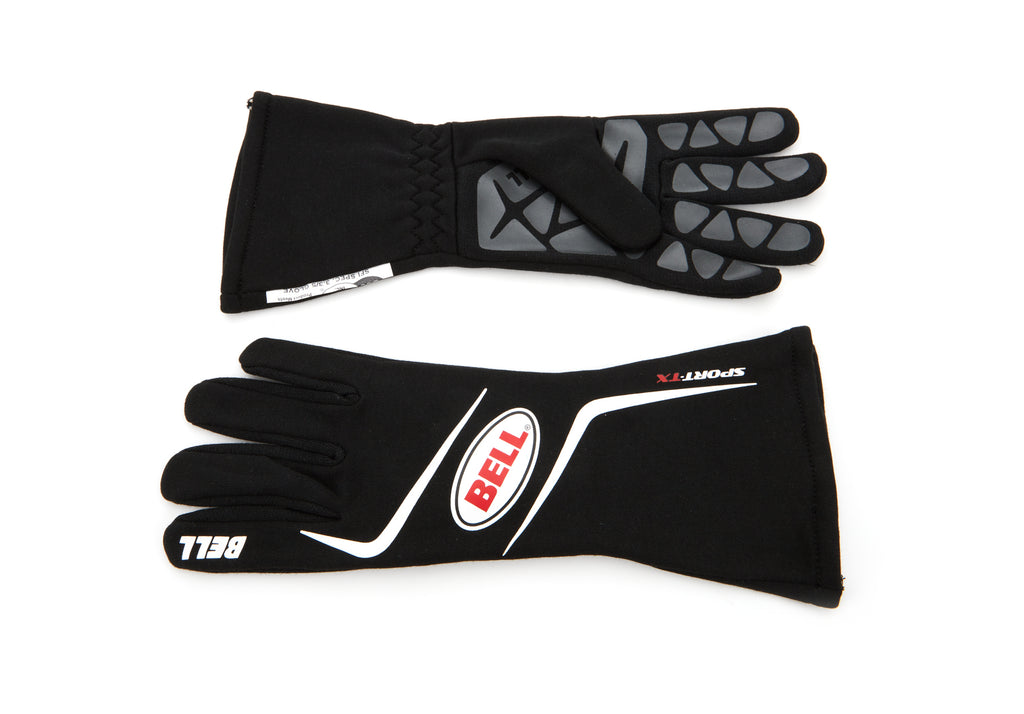 BELL HELMETS BR20062 Glove SPORT-TX Black/Red Medium SFI 3.3/5