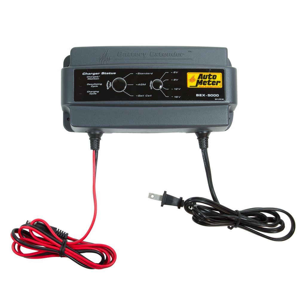 AutoMeter BEX-5000 BATTERY EXTENDER, 6,8,12 16V/5A