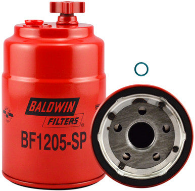 Baldwin BF1205-SP Pri. FWS Spin-on w/Drain, Sensor Port