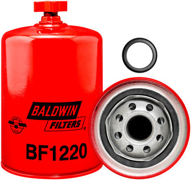 Baldwin BF1220 Fuel/Water Separator Spin-on with Drain