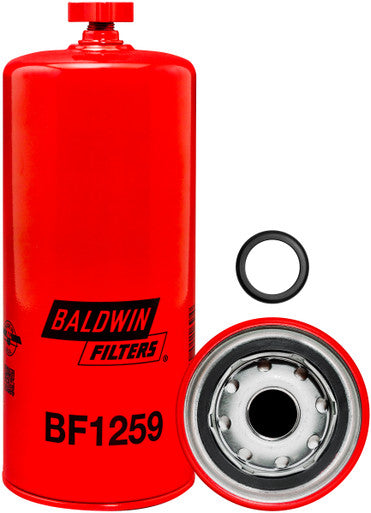 Baldwin BF1259 Fuel/Water Separator Spin-on with Drain