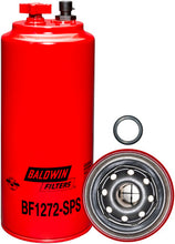 Load image into Gallery viewer, Baldwin BF1272-SPS FWS Spin-on w/Drain, Sensor Port and Reusable Sensor