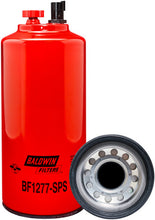 Load image into Gallery viewer, Baldwin BF1277-SPS FWS Spin-on w/Drain, Sensor Port and Reusable Sensor