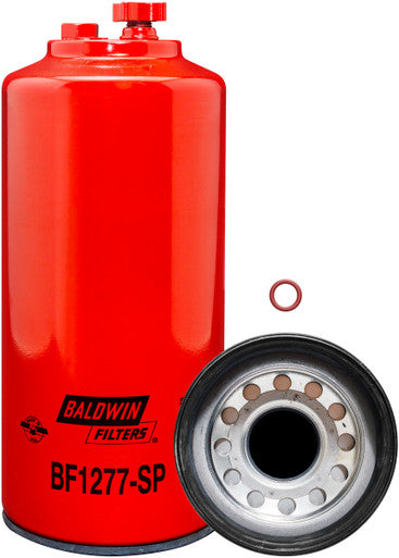 Baldwin BF1277-SP FWS Spin-on with Drain and Sensor Port