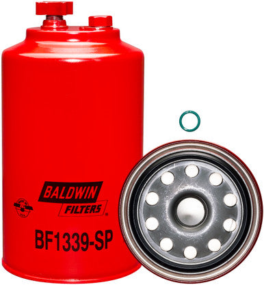 Baldwin BF1339-SP FWS Spin-on with Drain and Sensor Port