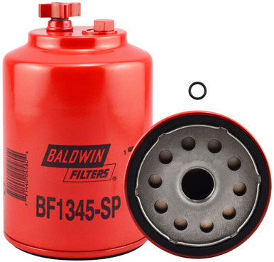 Baldwin BF1345-SP FWS Spin-on with Drain and Sensor Port