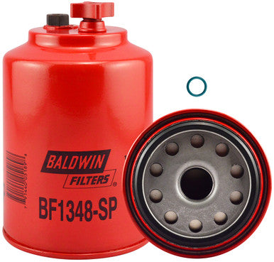 Baldwin BF1348-SP FWS Spin-on with Drain and Sensor Port