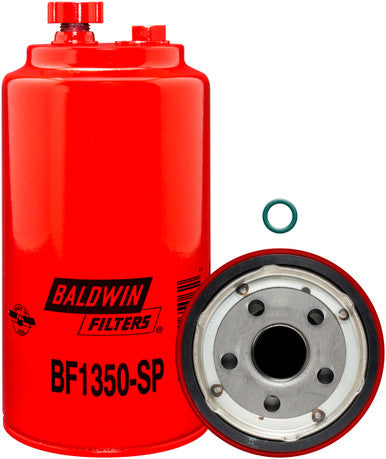 Baldwin BF1350-SP FWS Spin-on with Drain and Sensor Port