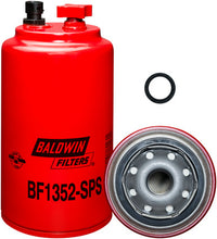 Load image into Gallery viewer, Baldwin BF1352-SPS FWS Spin-on w/Drain, S-P, Reusable Sens.
