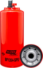 Load image into Gallery viewer, Baldwin BF1354-SPS Primary FWS Spin-on with Drain, Sensor Port and Reusable Sensor