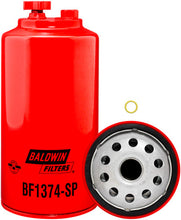 Load image into Gallery viewer, Baldwin BF1374-SP Fuel/Water Separator Spin-on with Drain and Sensor Port