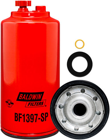 Baldwin BF1397-SP Fuel/Water Separator Spin-on with Drain and Sensor Port