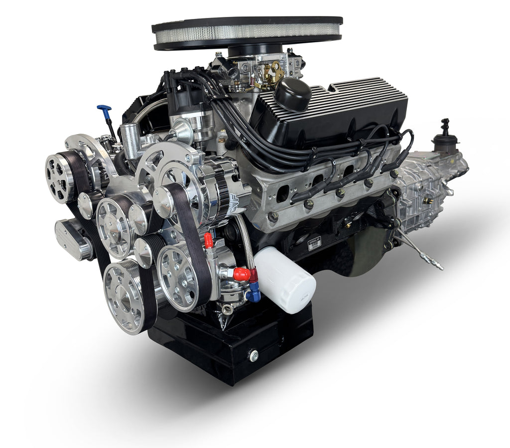 BluePrint Engines BF427KTKXC Cobra Edition Ford Compatible Builders Series - Carb - Polished Pulley Kit