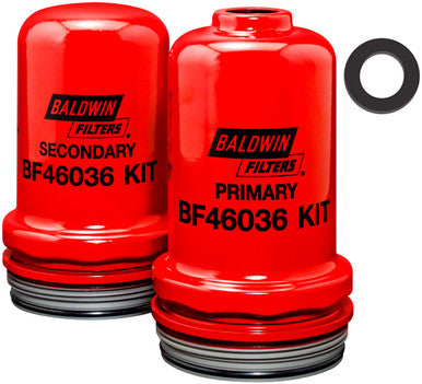 Baldwin BF46036 KIT Set of 2 Fuel Filters