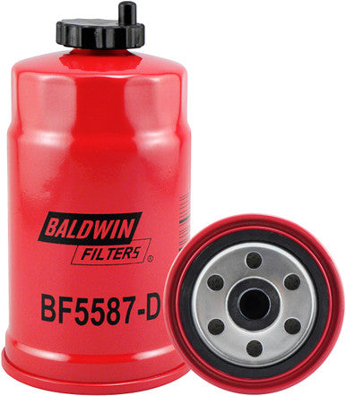 Baldwin BF5587-D Secondary Fuel Spin-on with Drain