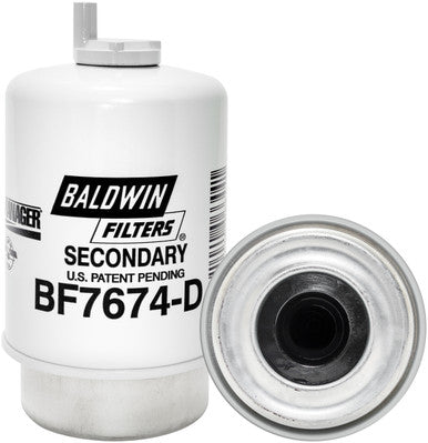 Baldwin BF7674-D Secondary Fuel/Water Separator Element with Drain