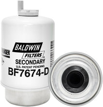 Load image into Gallery viewer, Baldwin BF7674-D Secondary Fuel/Water Separator Element with Drain