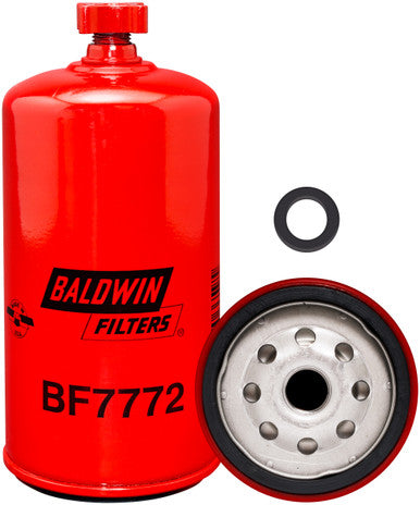 Baldwin BF7772 Fuel/Water Separator Spin-on with Drain