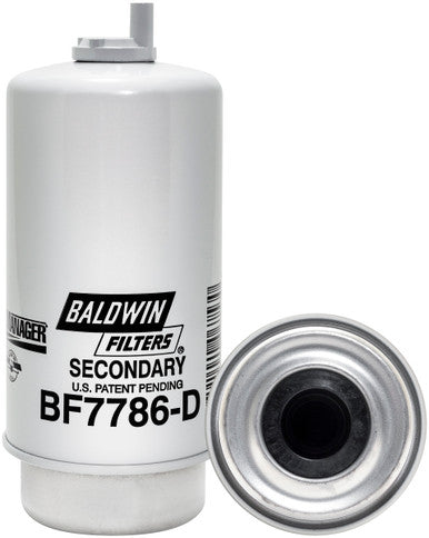 Baldwin BF7786-D Secondary Fuel/Water Separator Element with Drain