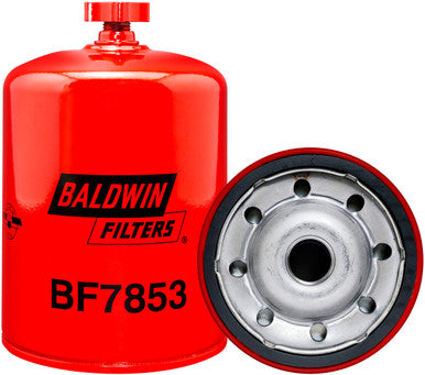 Baldwin BF7853 Secondary Fuel Spin-on with Drain