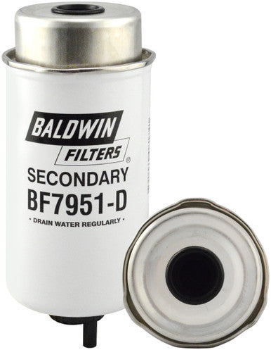 Baldwin BF7951-D Secondary Fuel/Water Separator Element with Removable Drain