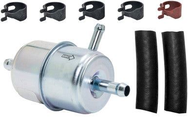 Baldwin BF865-K In-Line Fuel Filter with Clamps and Hoses