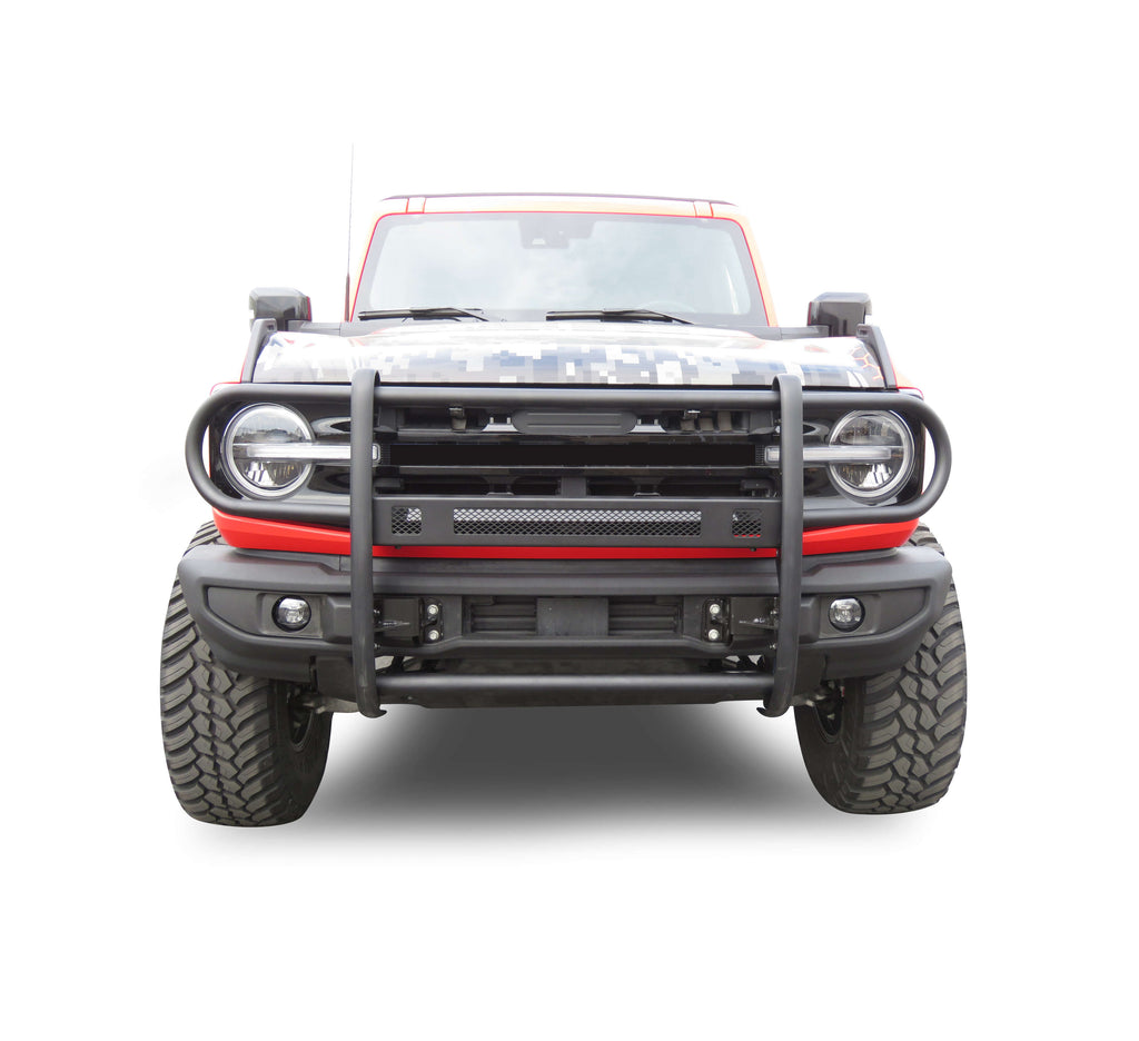 Black Horse Off Road BGFB21NL Beacon Grille Guard for Select Ford Bronco