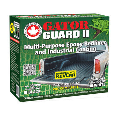 Dominion Sure Seal BGG21W Gator Guard II - 2K Epoxy Bedliner Kit, White - 6.8L
