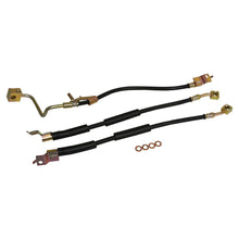 Load image into Gallery viewer, Crown Automotive Jeep Replacement BHK3 Brake Hose Kit for 1997-2006 Jeep TJ Wrangler, Incl. Left &amp; Right Front &amp; Rear for Select Jeep TJ, Jeep Wrangler