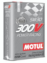 Load image into Gallery viewer, Motul 104241 300V Power 5W30 Synthetic Racing Engine Oil - 2L