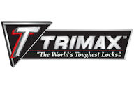 Trimax UMAX25 Universal Die-Cast Patented Dual Locking Narrow Body Coupler Lock, 1/2' Sha