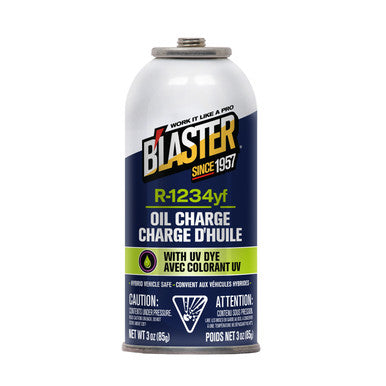 B'laster BLA007YFCN R-1234yf A/C Oil Charge with UV Dye- 85g