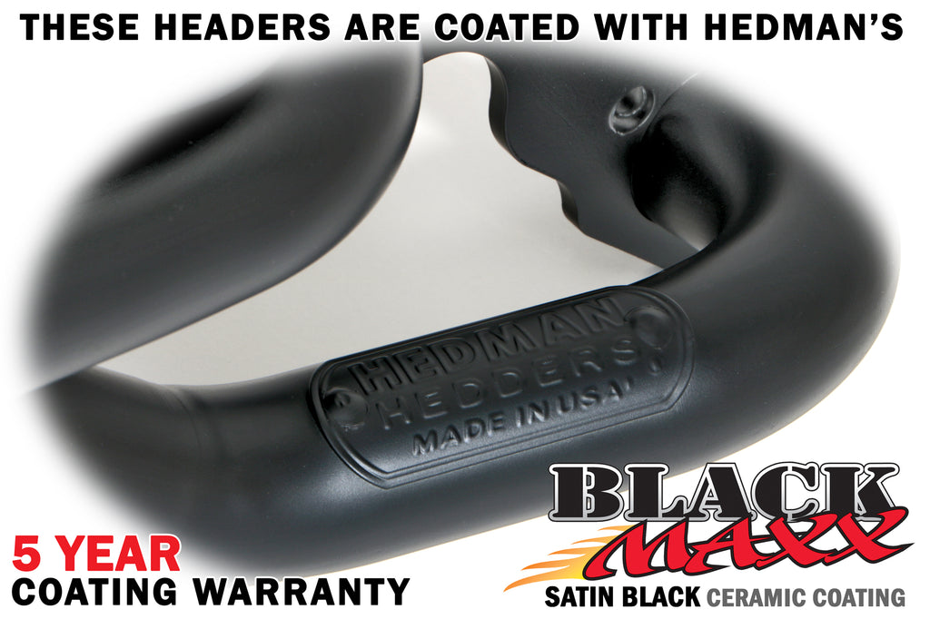 Hedman Hedders 89153 Black Headers for 1969-79 2WD Ford F100 & F150 Trucks with 302 for Select Ford F-100, Ford F-150