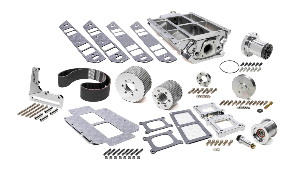 THE BLOWER SHOP 2711 BBC Intake & 671 Drive Accessory Kit 2V.