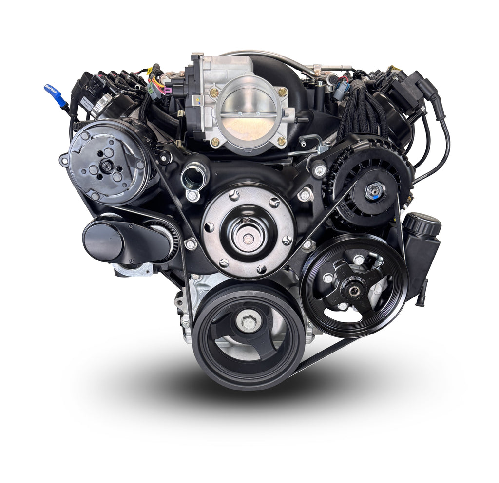BluePrint Engines BLS3763KB4L7 Standard Edition GM LS Compatible Builder Series - EFI - Black Kit for Select Chevrolet B60, Chevrolet B7, Chevrolet Bel Air, Chevrolet Biscayne, Chevrolet Brookwood, Chevrolet C50, Chevrolet C60, Chevrolet C60 Kodiak,