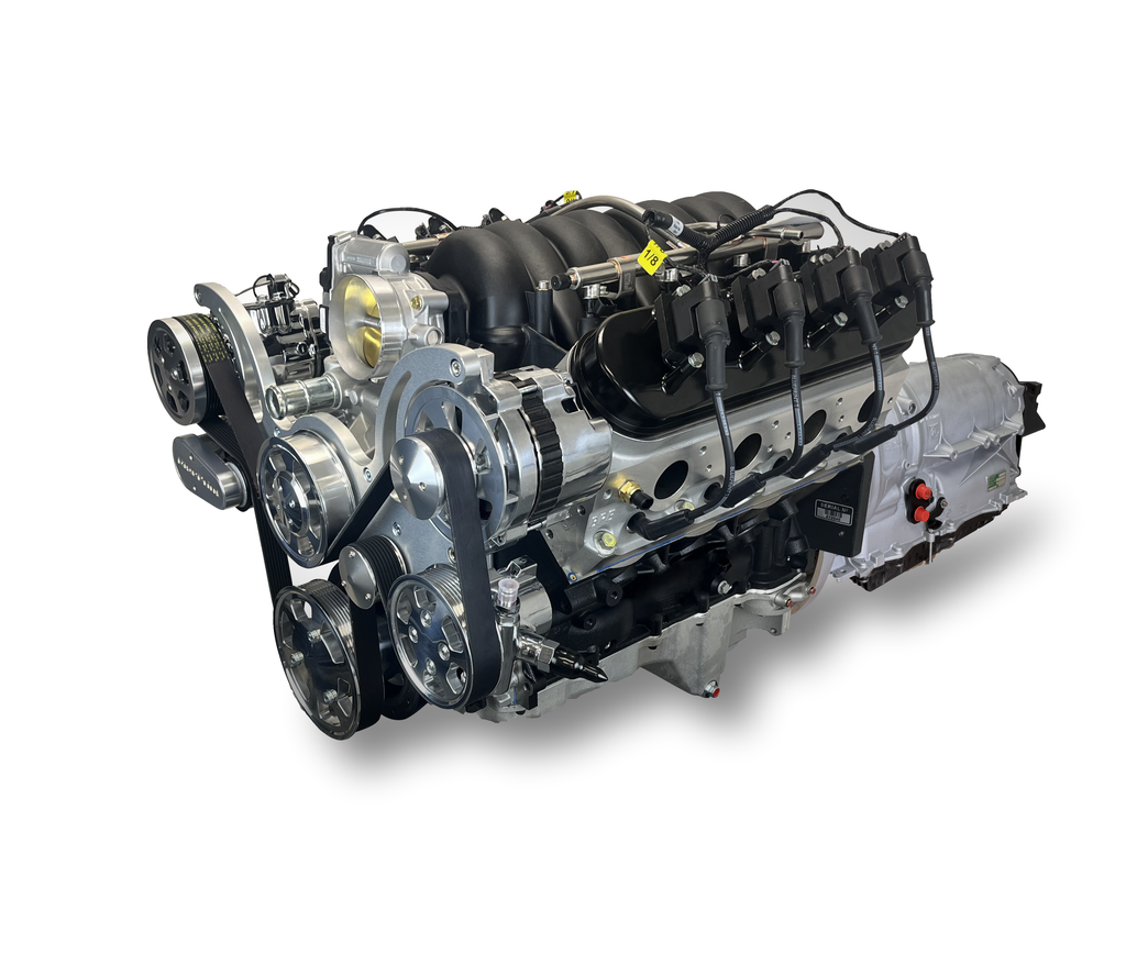 BluePrint Engines BLS3763KZF Standard Edition GM LS Compatible Builder Series - EFI - Natural Pulley Kit for Select Chevrolet B60, Chevrolet B7, Chevrolet Bel Air, Chevrolet Biscayne, Chevrolet Brookwood, Chevrolet C50, Chevrolet C60, Chevrolet C60