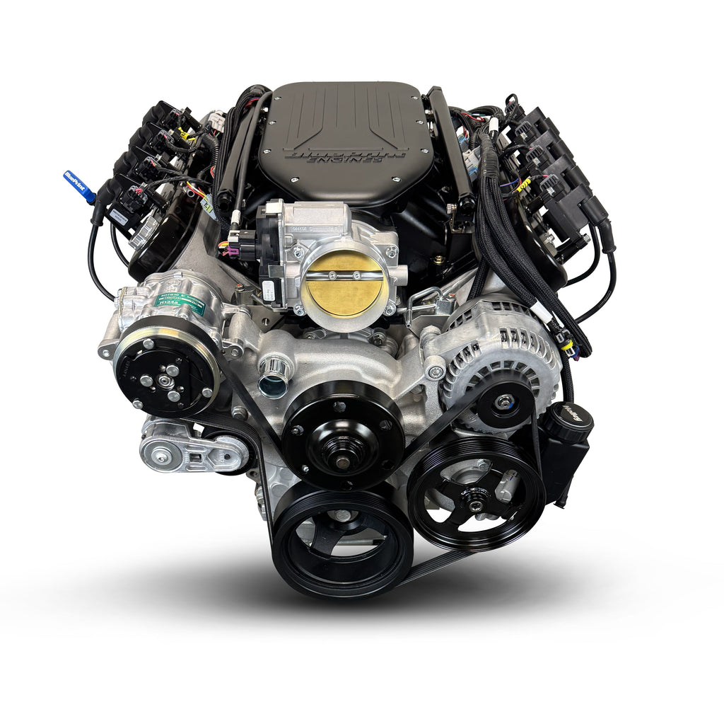 BluePrint Engines BLS3768K4L7 Standard Edition GM LS Compatible Builder Series - EFI - Natural Pulley Kit for Select Chevrolet B60, Chevrolet B7, Chevrolet Bel Air, Chevrolet Biscayne, Chevrolet Brookwood, Chevrolet C50, Chevrolet C60, Chevrolet C60