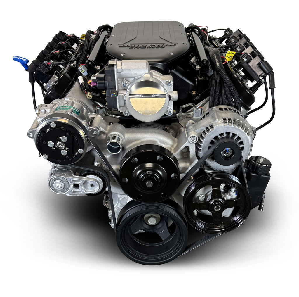 BluePrint Engines BLS3768K4X4 Truck Edition GM LS Compatible Builder Series - EFI - Natural Pulley Kit for Select Chevrolet B60, Chevrolet B7, Chevrolet Bel Air, Chevrolet Biscayne, Chevrolet Brookwood, Chevrolet C50, Chevrolet C60, Chevrolet C60 Kodiak,