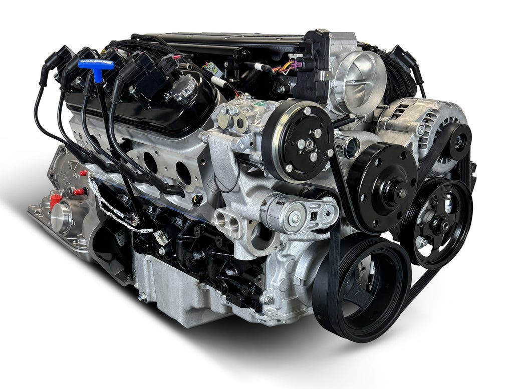 BluePrint Engines BLS3768K4X4 Truck Edition GM LS Compatible Builder Series - EFI - Natural Pulley Kit for Select Chevrolet B60, Chevrolet B7, Chevrolet Bel Air, Chevrolet Biscayne, Chevrolet Brookwood, Chevrolet C50, Chevrolet C60, Chevrolet C60 Kodiak,